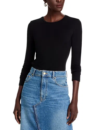 L Agence L'agence Tess Tee In Black