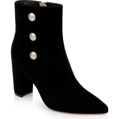 L'agence Theodora Ii Pointed Toe Bootie In Black