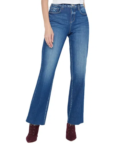 L Agence L'agence Tiana Ladera Wide Leg Jean In Blue