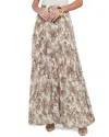 L Agence L'agence Torin Pleated Maxi Skirt
