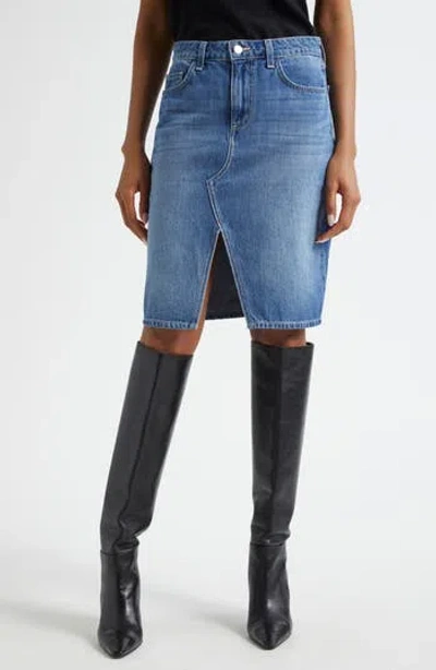 L AGENCE L'AGENCE TYLEE DENIM SKIRT