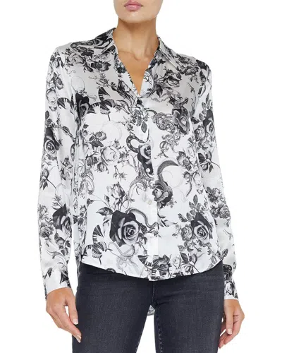 L Agence L'agence Tyler Silk Blouse