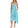 L'agence Umma Plunge Cover-up Dress