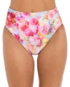 L Agence L'agence Vanessa Soft Cloud Bikini Bottom In Multi