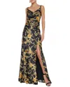 L Agence L'agence Venice Lace Silk Gown