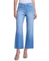 L Agence Danica High Rise Cropped Wide Leg Jean In Reno