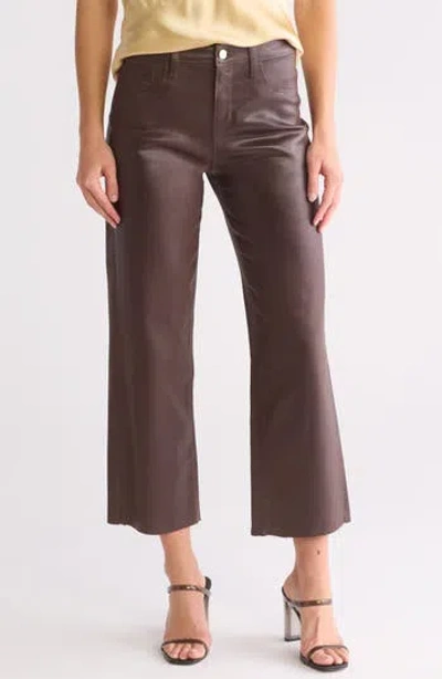 L Agence L'agence Wanda Raw Hem Crop Jeans