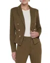 L Agence L'agence Wayne Crop Double Breast Jacket