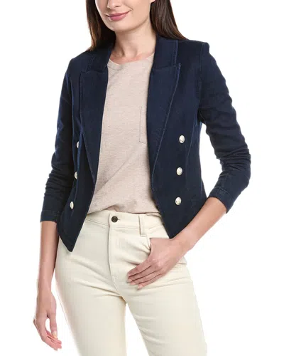 L Agence L'agence Wayne Crop Double-breasted Jacket