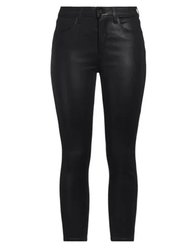 L Agence L'agence Woman Jeans Black Size 30 Cotton, Lyocell, Modal, Polyester, Elastane