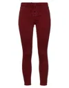 L'agence Woman Jeans Garnet Size 29 Cotton, Polyester, Elastane In Red