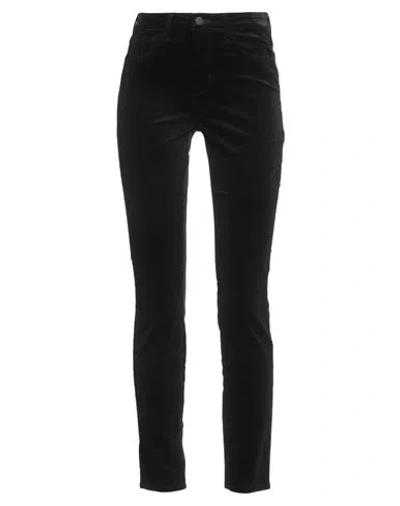 L Agence L'agence Woman Pants Black Size 25 Cotton, Rayon, Elastane