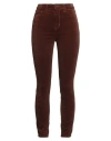 L Agence L'agence Woman Pants Brown Size 26 Cotton, Rayon, Elastane