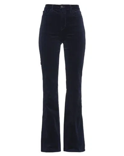 L Agence L'agence Woman Pants Midnight Blue Size 30 Cotton, Rayon, Elastane In Purple