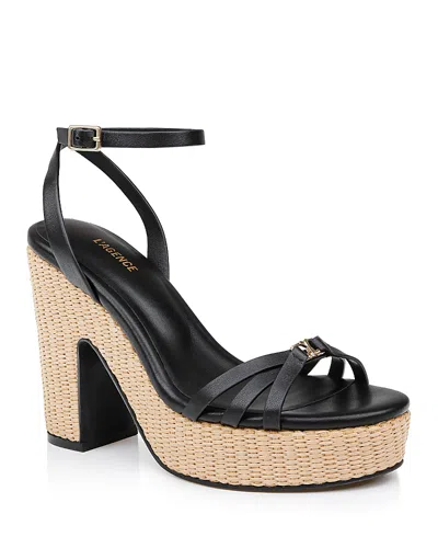 L AGENCE L'AGENCE WOMEN'S GENEVRA PLATFORM SANDALS
