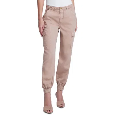 Pre-owned L Agence L'agence Womens High Rise Jogger Solid Cargo Pants Bhfo 0781 In Brown