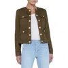 L Agence Yari Jacket In Olive Grove