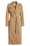 L Agence L'agence Zavia Trench Coat In Brown