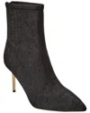 L'agence Zoe Ii Denim Bootie In Black