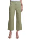 L Agence Zoella High-rise Treck Trousers In Green