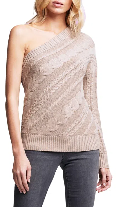Pre-owned L Agence L'agence Zoey Sweater For Women In Oatmeal