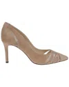L Agence L'agence Zola Suede Pump In Brown