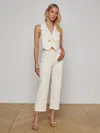 L Agence Leighton Ultra-high Rise Cuffed Stovepipe Jeans
