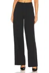L AGENCE LIBBY TUX TROUSER IN BLACK