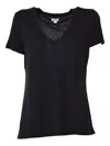L Agence Scoop-neck T-shirt