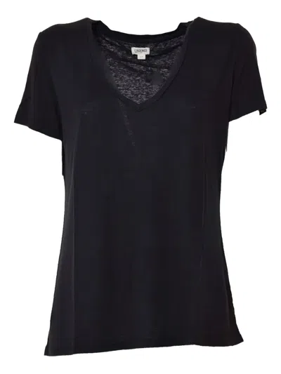 L AGENCE LINEN T-SHIRT
