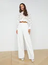 L AGENCE LIVVY STRAIGHT-LEG TROUSER