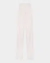 L Agence Gavin Pant In Whiteblack