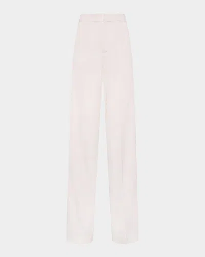 L AGENCE LIVVY STRAIGHT-LEG TUX TROUSERS