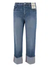 L'agence Denim Jeans With Lapels