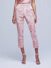 L AGENCE LUDIVINE TROUSER IN ROSE