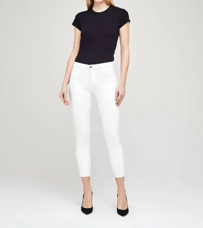L'agence Margot High-rise Skinny Jean In Blanc In White