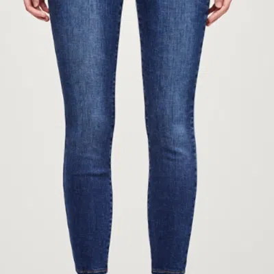 L Agence Margot High Rise Skinny Jean In Blue