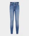 L Agence Margot High-rise Skinny Jeans In Blue