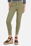 L Agence Margot High Rise Skinny Jeans Pants In Basil In Green