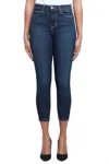 L'agence Marguerite High Rise Skinny Jeans In Blue