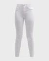 L Agence Margot High Rise Skinny Denim Jeans In White In Blanc
