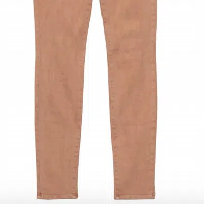 L Agence Marguerite H/r Skinny Jeans In Brown