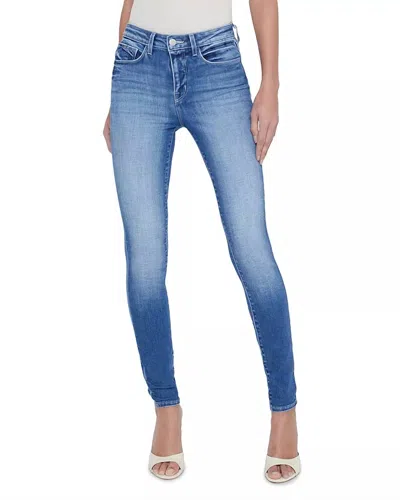 L Agence Marguerite Skinny Jean In Gardena In Blue
