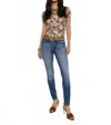 L Agence Marguerite Skinny Jean In Hampton In Multi