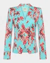 L Agence Marie Slim-fit Blazer