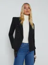 L Agence Marie Slim-fit Blazer In Black