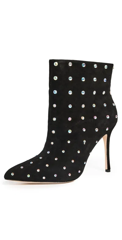 L Agence Mariette Ii Booties Black/iridescent