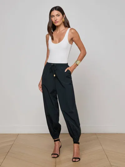 L Agence Mariko Jogger In Black