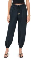 L Agence Krista Tapered Jean In Black