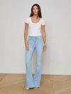 L Agence Marty Flare Jean In Cruz
